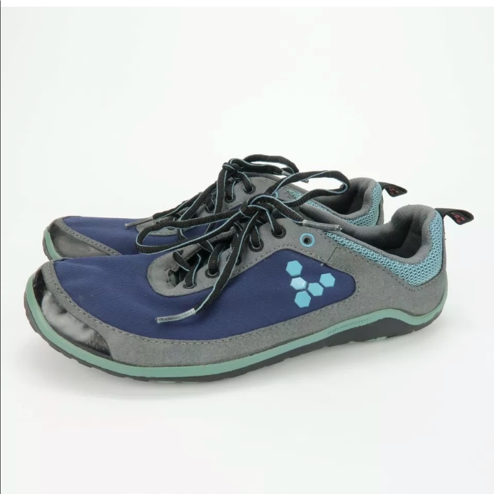 Vivobarefoot Women's Blue Low Top Running Shoes